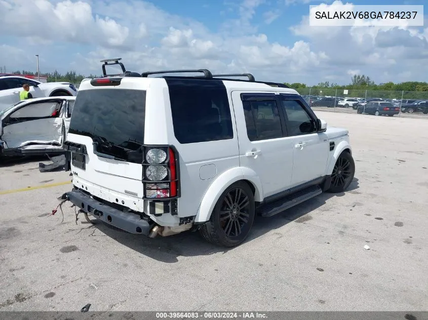 SALAK2V68GA784237 2016 Land Rover Lr4