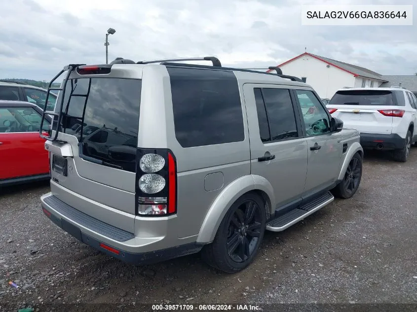 SALAG2V66GA836644 2016 Land Rover Lr4