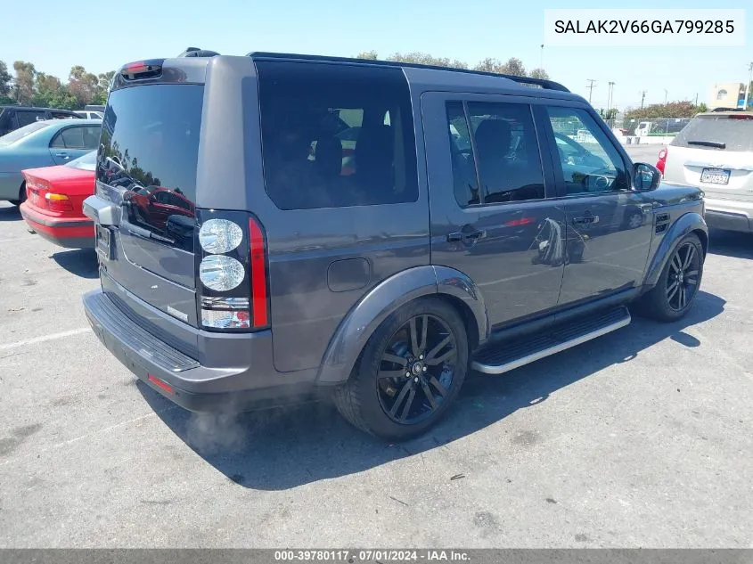 SALAK2V66GA799285 2016 Land Rover Lr4