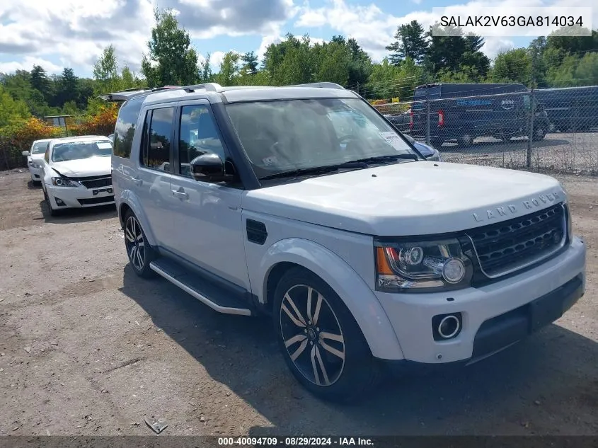 SALAK2V63GA814034 2016 Land Rover Lr4