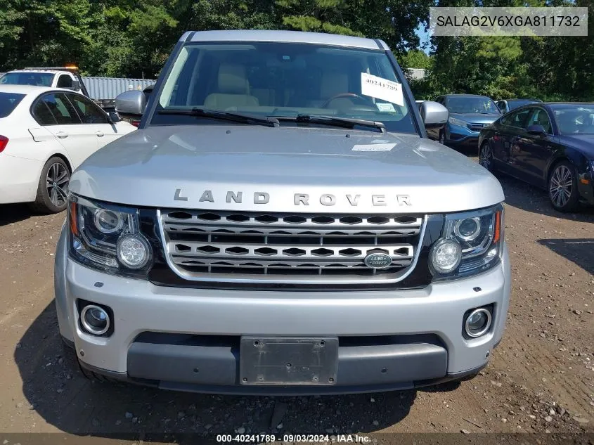 SALAG2V6XGA811732 2016 Land Rover Lr4