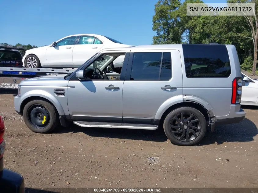 SALAG2V6XGA811732 2016 Land Rover Lr4