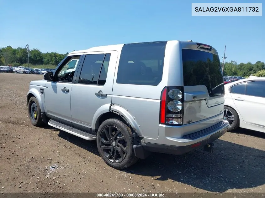 2016 Land Rover Lr4 VIN: SALAG2V6XGA811732 Lot: 40241789