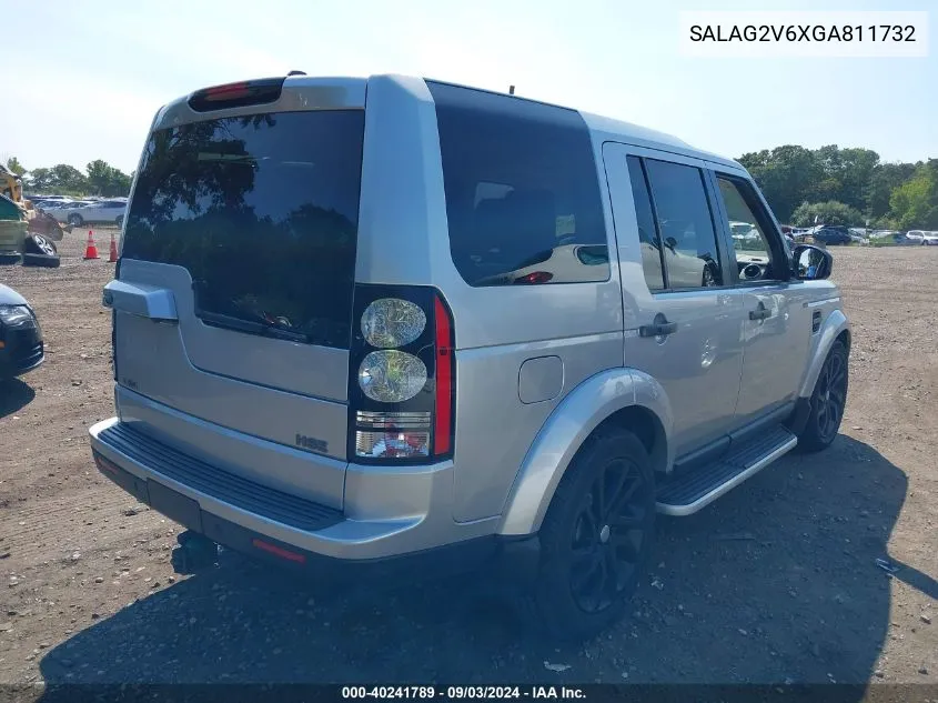 SALAG2V6XGA811732 2016 Land Rover Lr4