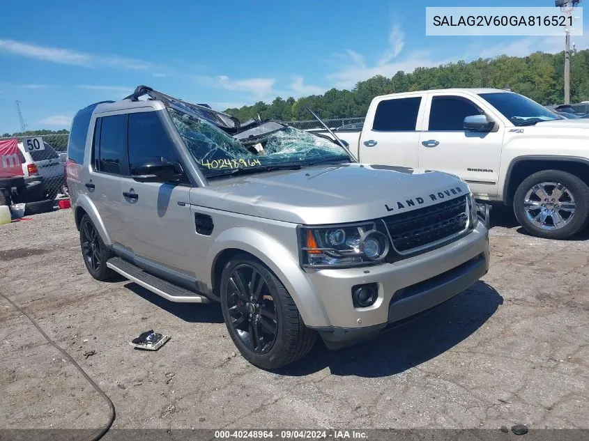 SALAG2V60GA816521 2016 Land Rover Lr4