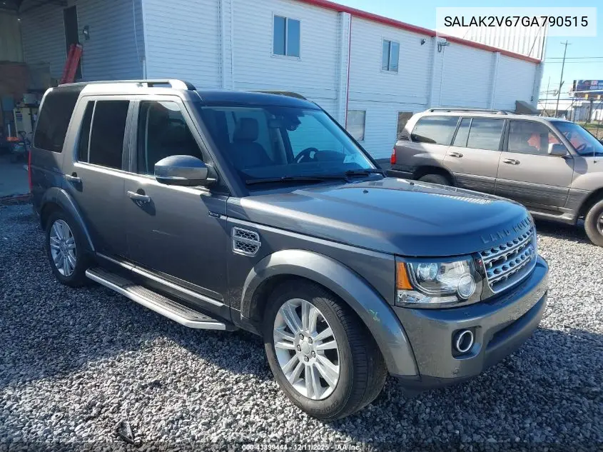SALAK2V67GA790515 2016 Land Rover Lr4