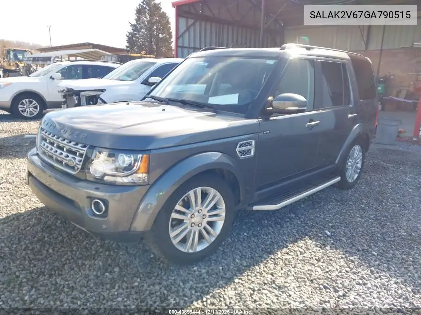 SALAK2V67GA790515 2016 Land Rover Lr4
