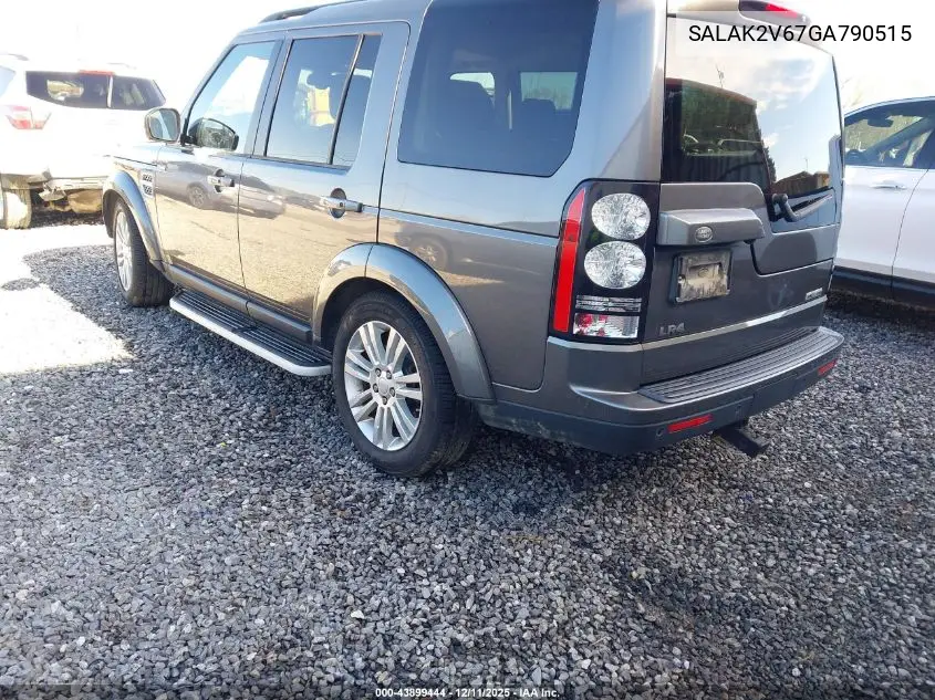 SALAK2V67GA790515 2016 Land Rover Lr4