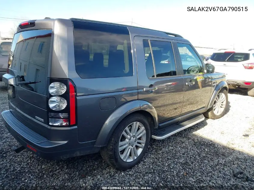 SALAK2V67GA790515 2016 Land Rover Lr4