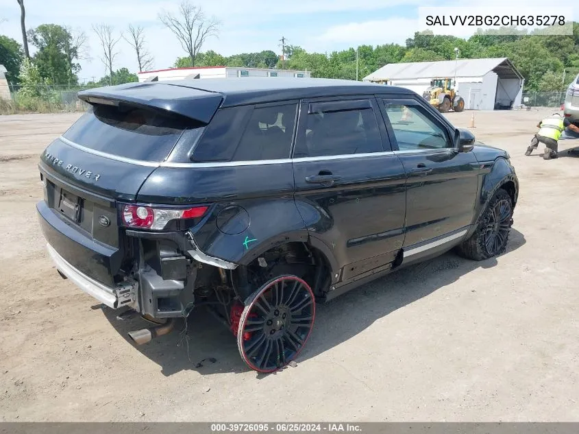 SALVV2BG2CH635278 2012 Land Rover Range Rover Evoque Pure Plus