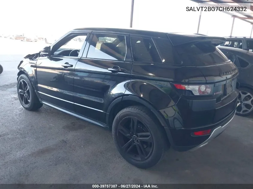 SALVT2BG7CH624332 2012 Land Rover Range Rover Evoque Dynamic Premium