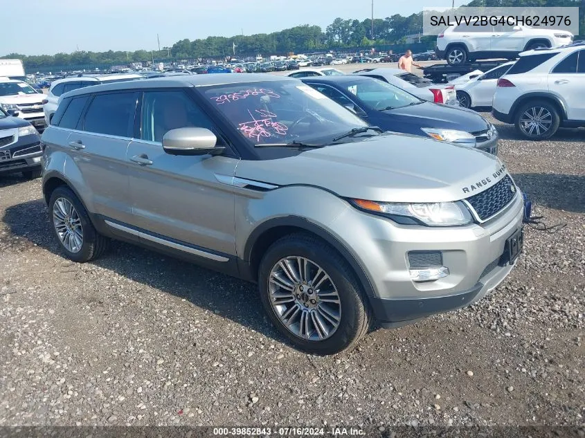 2012 Land Rover Range Rover Evoque Prestige Premium VIN: SALVV2BG4CH624976 Lot: 39852843