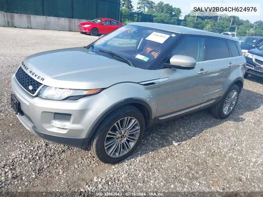 2012 Land Rover Range Rover Evoque Prestige Premium VIN: SALVV2BG4CH624976 Lot: 39852843