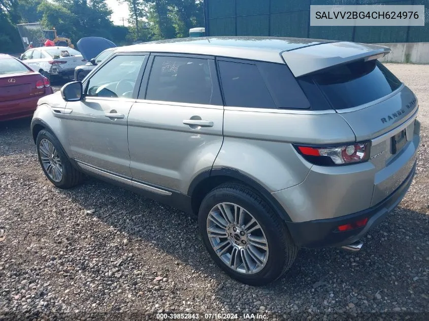 SALVV2BG4CH624976 2012 Land Rover Range Rover Evoque Prestige Premium