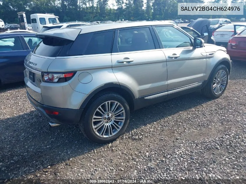 SALVV2BG4CH624976 2012 Land Rover Range Rover Evoque Prestige Premium