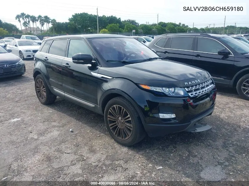 2012 Land Rover Range Rover Evoque Prestige Premium VIN: SALVV2BG6CH659180 Lot: 40030068