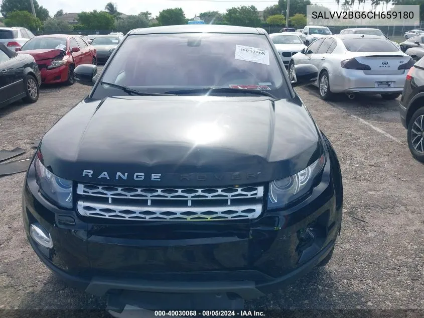 2012 Land Rover Range Rover Evoque Prestige Premium VIN: SALVV2BG6CH659180 Lot: 40030068