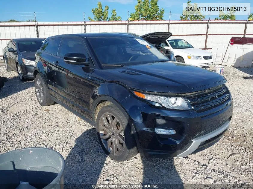 SALVT1BG3CH625813 2012 Land Rover Range Rover Evoque Pure Plus