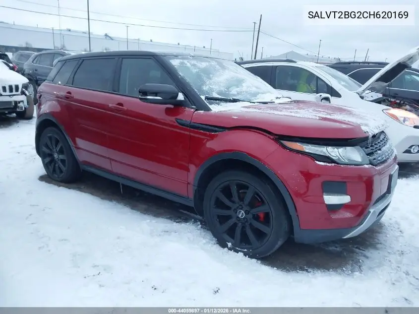 SALVT2BG2CH620169 2012 Land Rover Range Rover Evoque Pure Plus