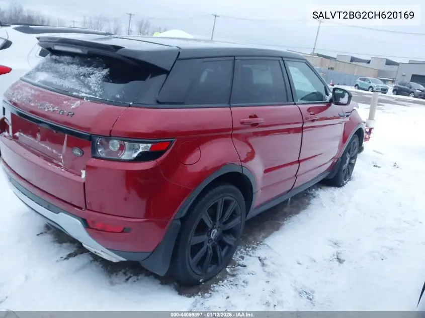 SALVT2BG2CH620169 2012 Land Rover Range Rover Evoque Pure Plus