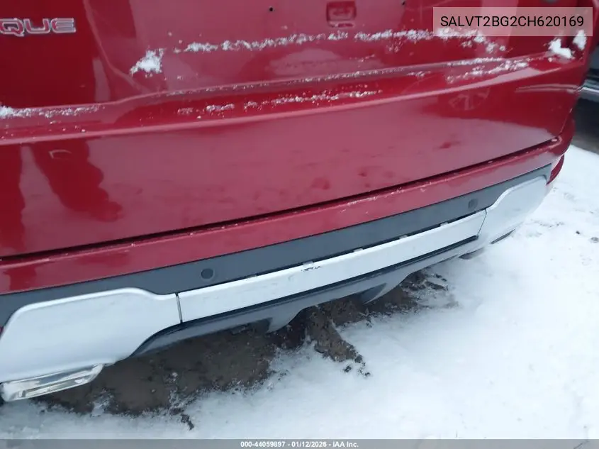 SALVT2BG2CH620169 2012 Land Rover Range Rover Evoque Pure Plus
