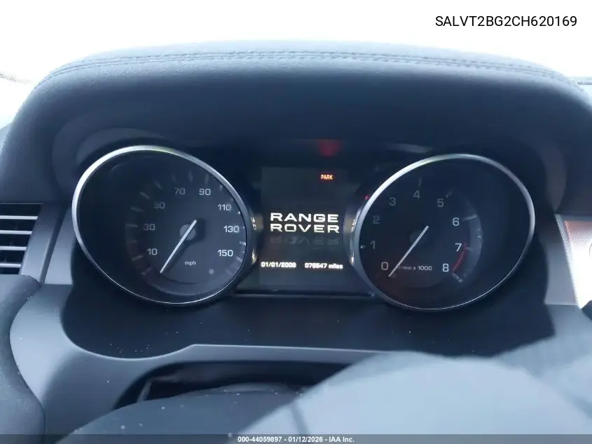 SALVT2BG2CH620169 2012 Land Rover Range Rover Evoque Pure Plus