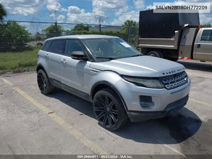 SALVN2BG8DH772209 2013 Land Rover Range Rover Evoque Pure