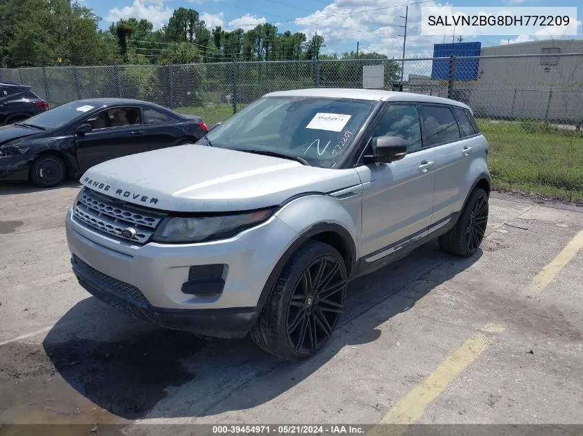 SALVN2BG8DH772209 2013 Land Rover Range Rover Evoque Pure