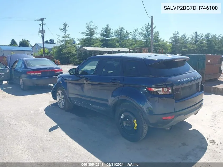 2013 Land Rover Range Rover Evoque Pure VIN: SALVP2BG7DH746100 Lot: 39542341