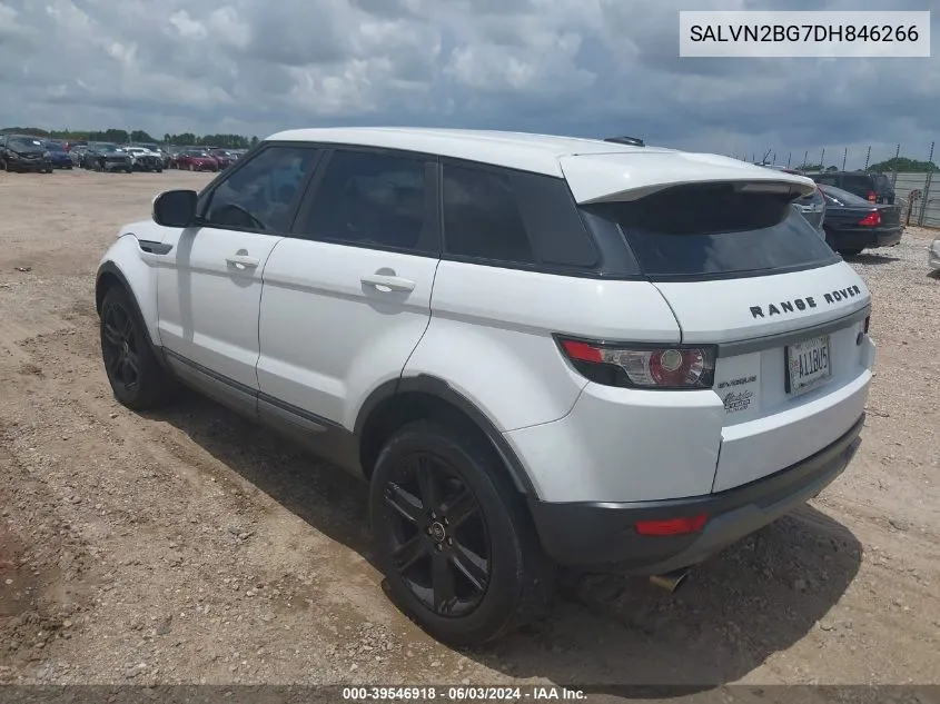 2013 Land Rover Range Rover Evoque Pure VIN: SALVN2BG7DH846266 Lot: 39546918