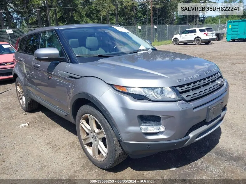 2013 Land Rover Range Rover Evoque Pure VIN: SALVR2BG8DH822241 Lot: 39566259