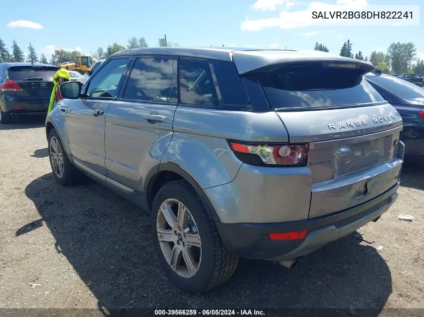 SALVR2BG8DH822241 2013 Land Rover Range Rover Evoque Pure