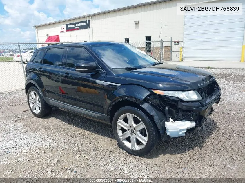 SALVP2BG7DH768839 2013 Land Rover Range Rover Evoque Pure