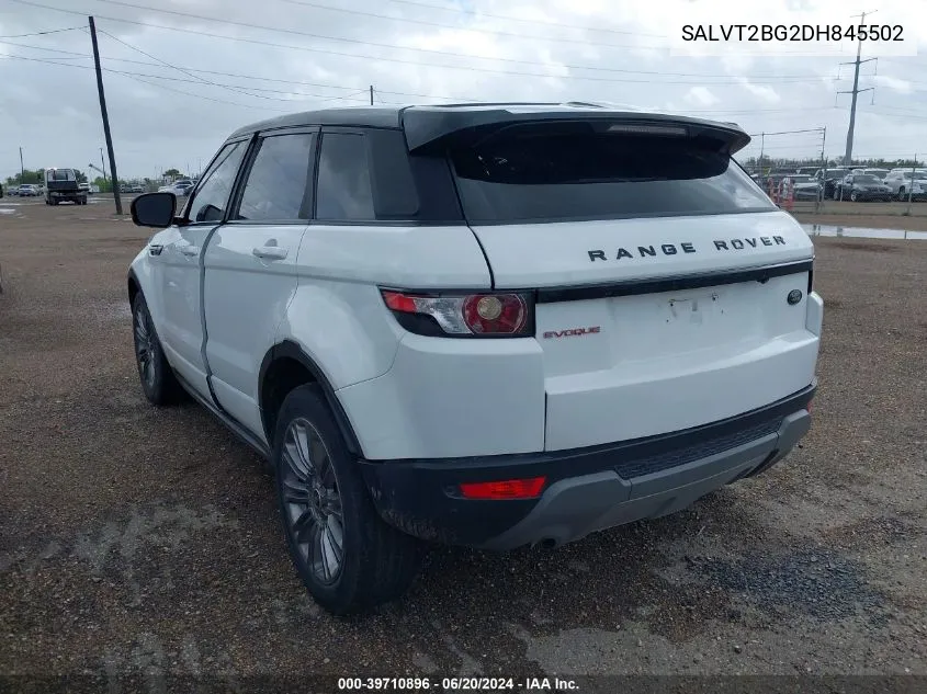 SALVT2BG2DH845502 2013 Land Rover Range Rover Evoque Pure