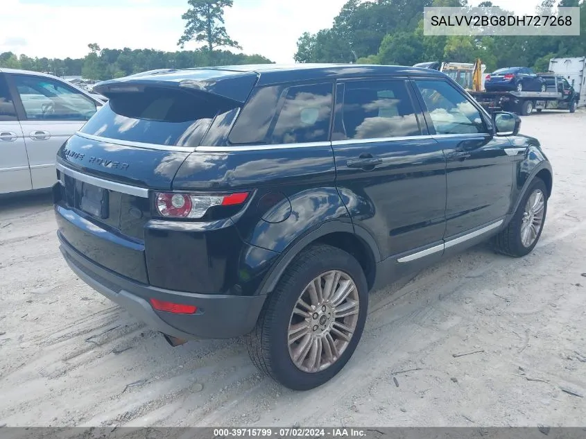 2013 Land Rover Range Rover Evoque Prestige Premium VIN: SALVV2BG8DH727268 Lot: 39715799