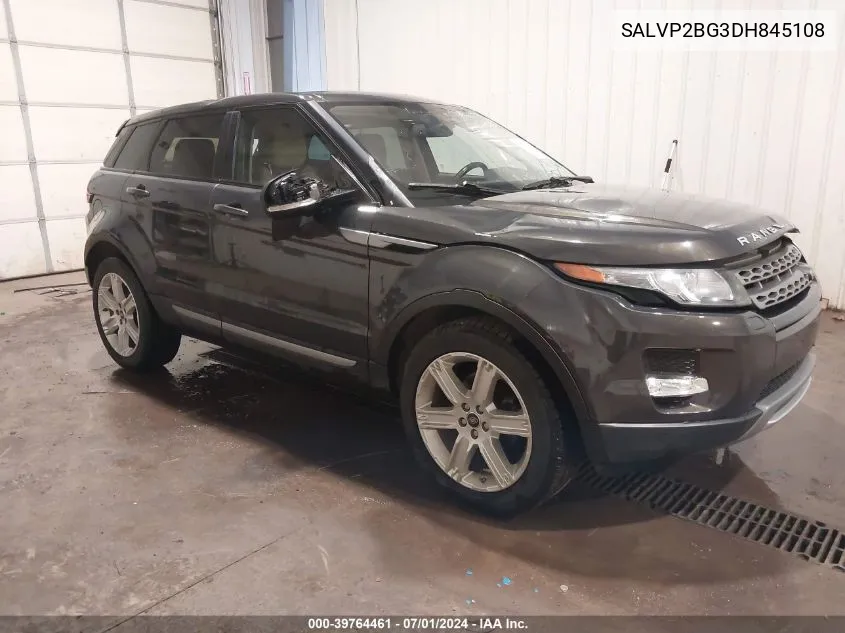 2013 Land Rover Range Rover Evoque Pure VIN: SALVP2BG3DH845108 Lot: 39764461