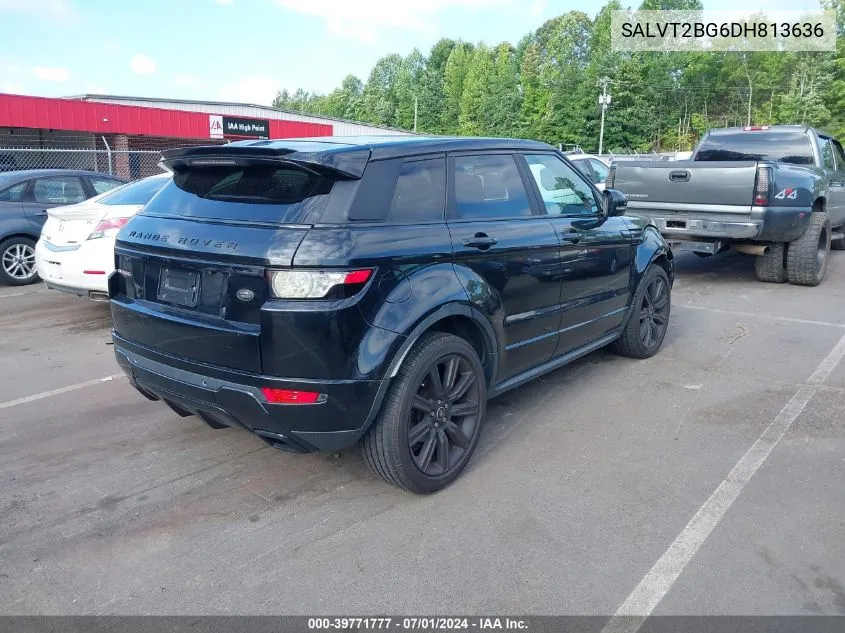 SALVT2BG6DH813636 2013 Land Rover Range Rover Evoque Pure