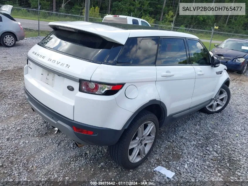 SALVP2BG6DH765477 2013 Land Rover Range Rover Evoque Pure