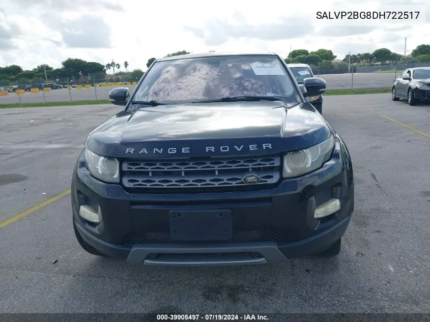 SALVP2BG8DH722517 2013 Land Rover Range Rover Evoque Pure