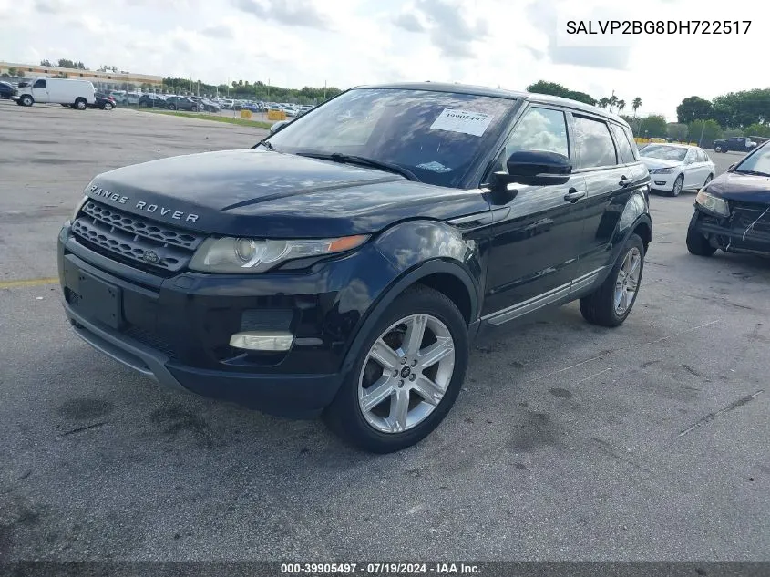 SALVP2BG8DH722517 2013 Land Rover Range Rover Evoque Pure