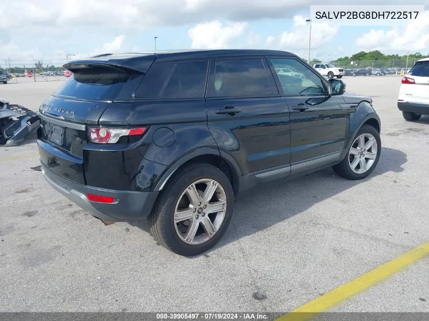 SALVP2BG8DH722517 2013 Land Rover Range Rover Evoque Pure