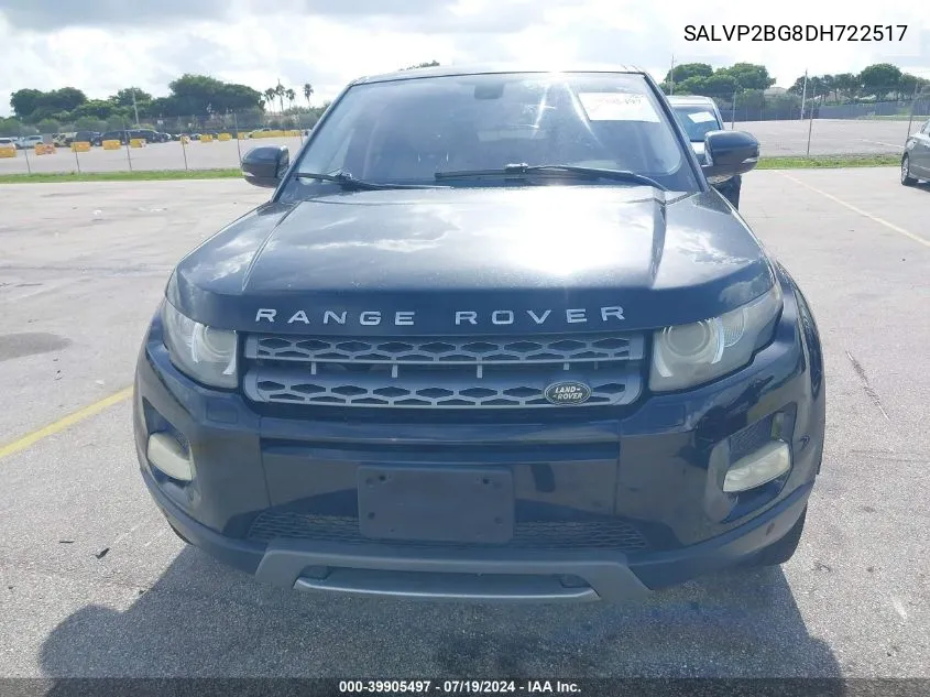 SALVP2BG8DH722517 2013 Land Rover Range Rover Evoque Pure