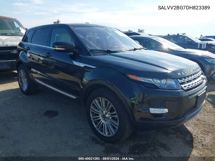 2013 Land Rover Range Rover Evoque Pure VIN: SALVV2BG7DH823389 Lot: 40021293