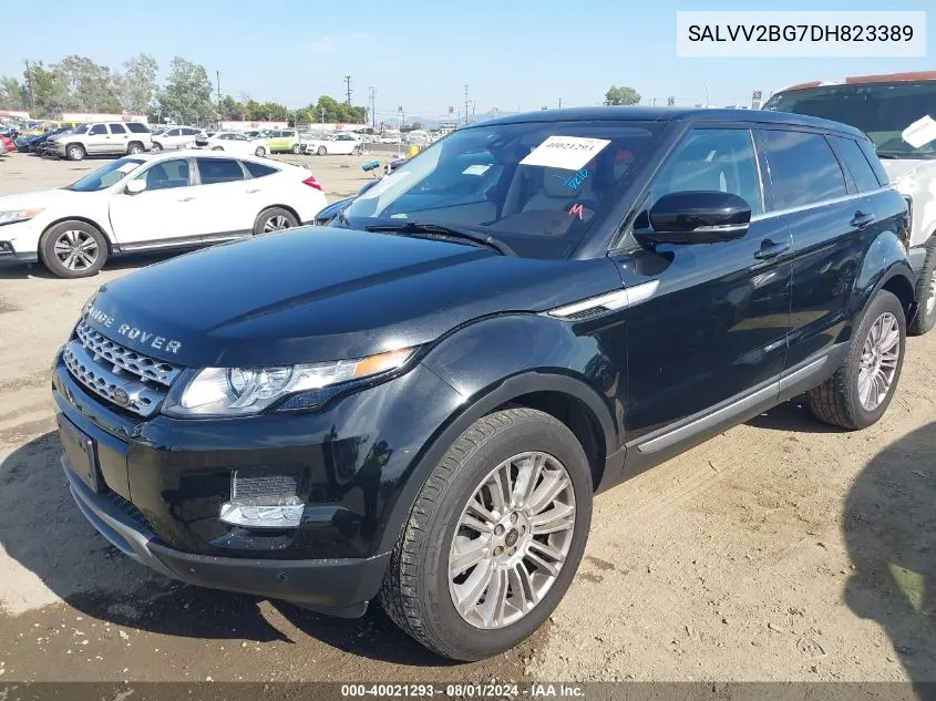 SALVV2BG7DH823389 2013 Land Rover Range Rover Evoque Pure