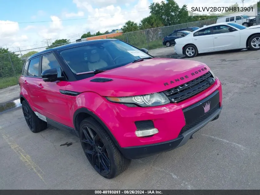 SALVV2BG7DH813901 2013 Land Rover Range Rover Evoque Pure