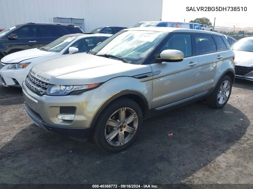 2013 Land Rover Range Rover Evoque Pure VIN: SALVR2BG5DH738510 Lot: 40368772