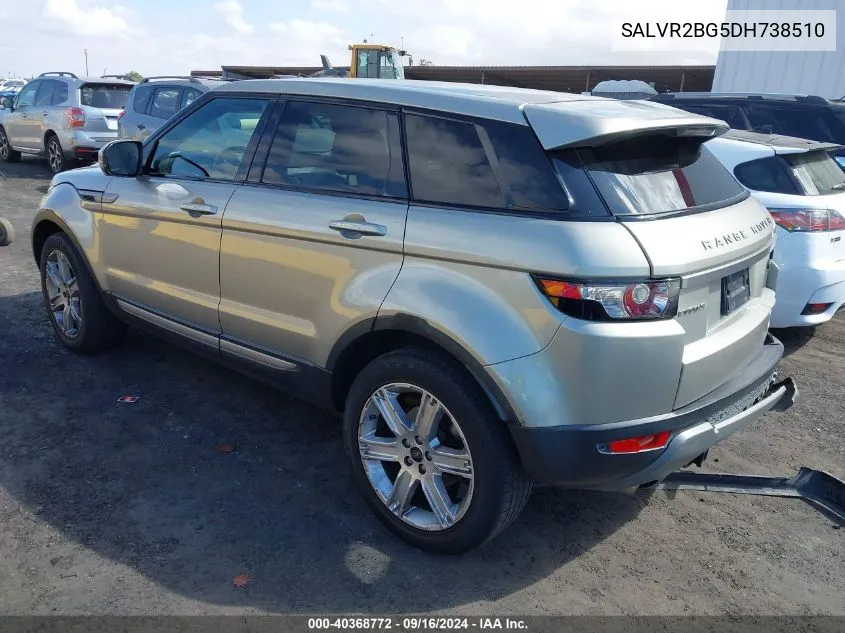 2013 Land Rover Range Rover Evoque Pure VIN: SALVR2BG5DH738510 Lot: 40368772