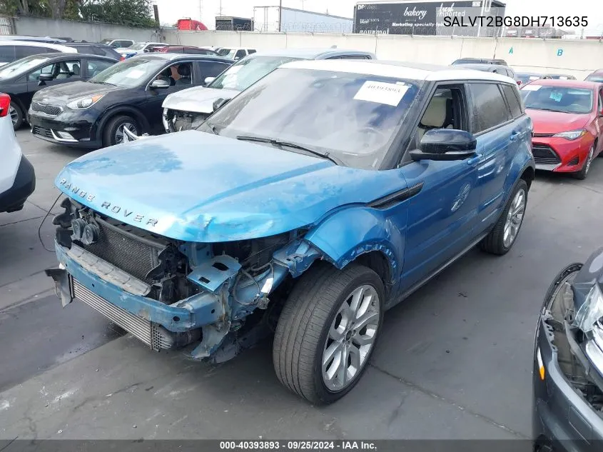 SALVT2BG8DH713635 2013 Land Rover Range Rover Evoque Pure