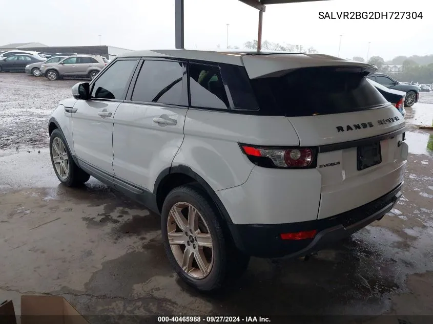 SALVR2BG2DH727304 2013 Land Rover Range Rover Evoque Pure