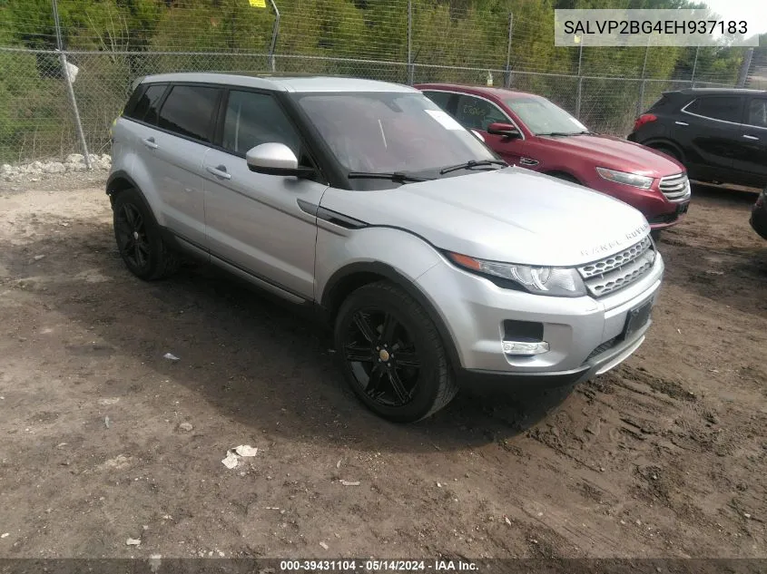 SALVP2BG4EH937183 2014 Land Rover Range Rover Evoque Pure